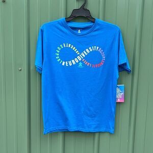 WOMEN’S MEN’S Autism Speaks Awareness Short Sleeve T-Shirts Size M